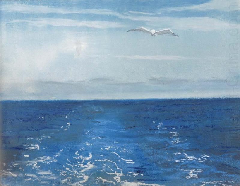 William Stott of Oldham Seagulls Astern china oil painting image